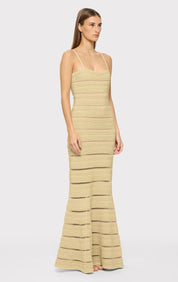 Herve Leger Stitched Bandage Gown