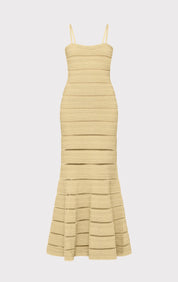 Herve Leger Stitched Bandage Gown