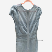 Hervé Léger Sheer Bustier Gown Size Large