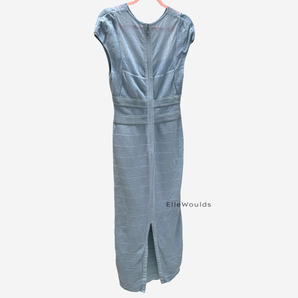 Hervé Léger Sheer Bustier Gown Size Large